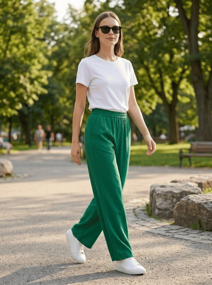 Штани жіночі 42 Зелений LOOK SWEET (757201-42) 757201-42 фото