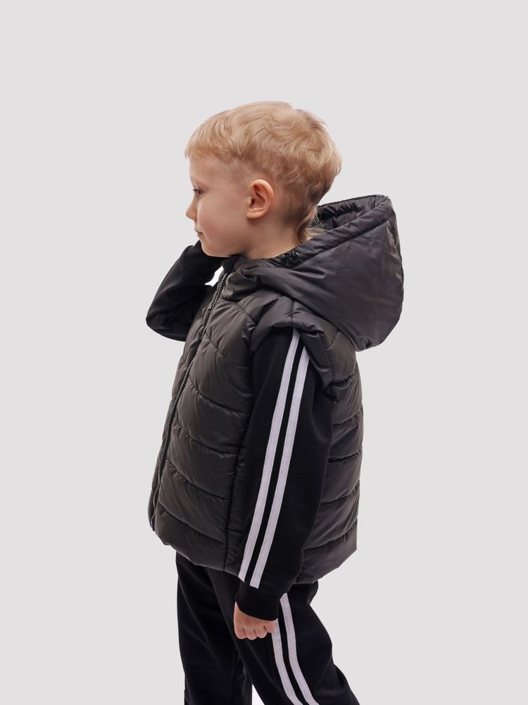 Жилетка для хлопчика 116 Чорний BAMBINI (700172-116)* 700172-116 фото