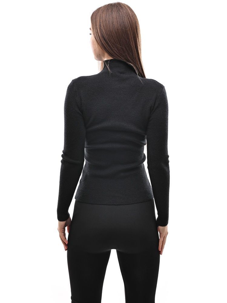 Гольф вязаный женский OneSize Черный (690285-OneSize) 690285-OneSize фото