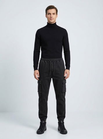 Джинси чоловічі 30 Чорний JNCO (741833-30) 741833-30 фото