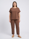 Костюм брючный женский 50 Темно-коричневый PERLE MODA (745775-50) 745775-50 фото 1