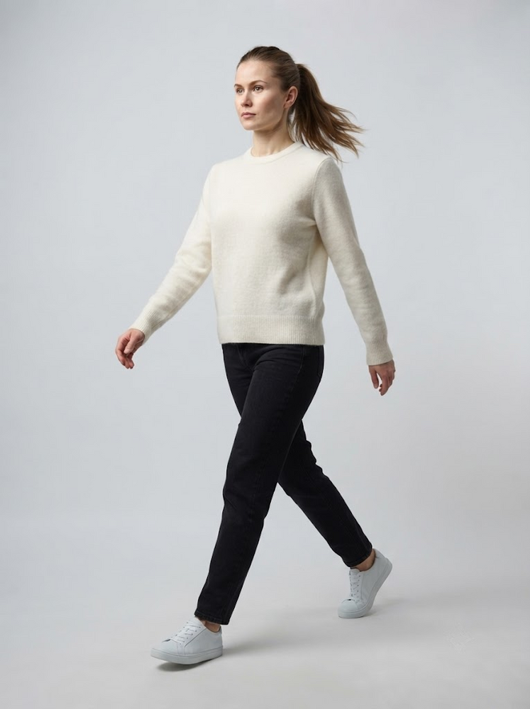 Свитер женский S Молочный TVIY LOOK (723016-S) 723016-S фото