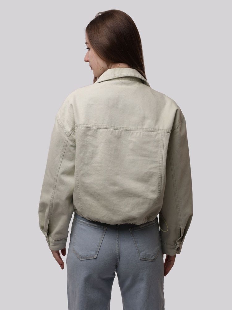Куртка джинсовая женская OneSize Мятный (704665-OneSize) 704665-OneSize фото