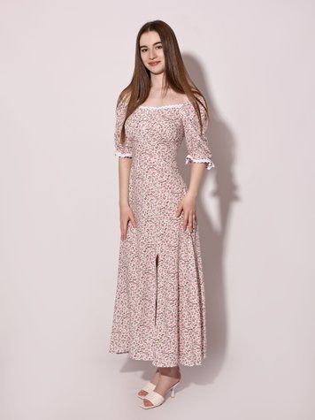 Платье женское 42 Белый STREET FASHION (718026-42) 718026-42 фото