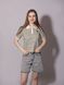 Поло жіноче S Чорно-білий FASHION (711869-S) 711869-S фото 1