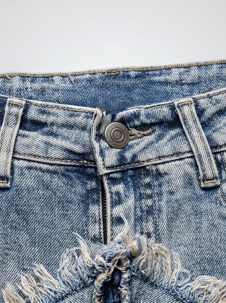Шорти джинсові жіночі 25 Синій FOREST JEANS (755505-25) 755505-25 фото