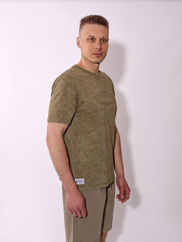 Футболка чоловіча S Оливковий TEE (739306-S) 739306-S фото