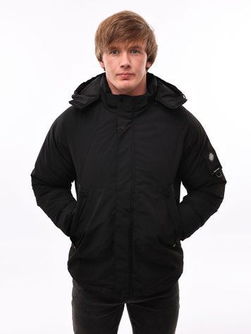 Куртка зимова чоловіча M Чорний FASHION (693798-M) 693798-M фото