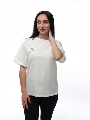 Футболка жіноча S Білий EST.1991 (671375-S) 671375-S фото