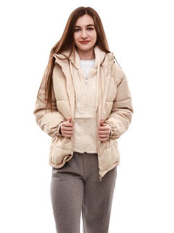 Куртка зимняя женская M Молочный M@C (692615-M) 692615-M фото