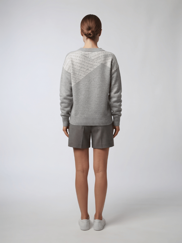 Светр жіночий OneSize Сірий SANLY (727832-OneSize) 727832-OneSize фото