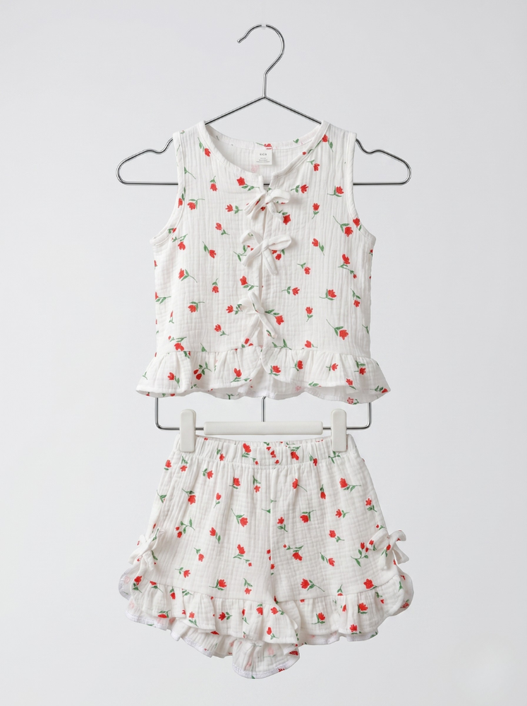 Костюм с шортами для девочки 116 Молочный ALINI GIRL (733975-116) 733975-116 фото