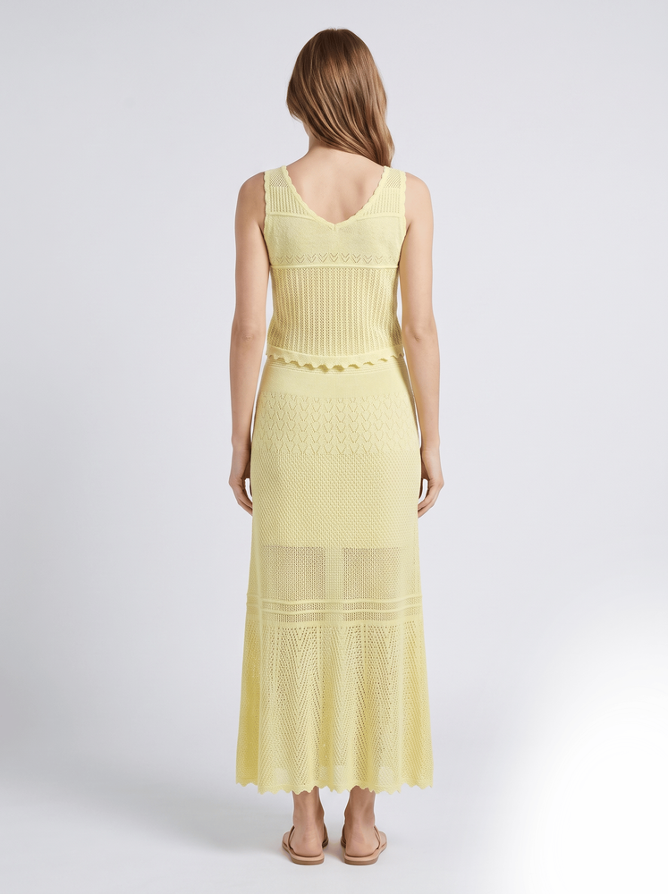 Костюм зі спідницею жіночий OneSize Жовтий MMC (756597-OneSize) 756597-OneSize фото