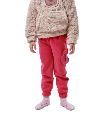Штани спортивні для дівчинки 104 Малиновий HAPPY BABY (693934-104) 693934-104 фото