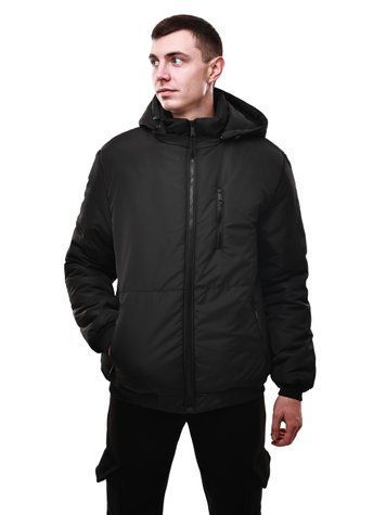 Куртка зимова чоловіча 46 Чорний SPORT (696153-46) 696153-46 фото
