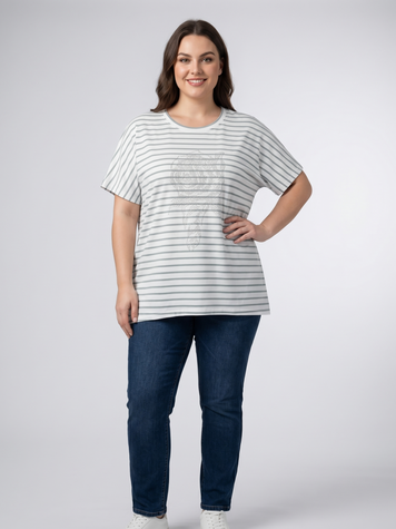 Футболка жіноча OneSize Оливковий (713540-OneSize) 713540-OneSize фото