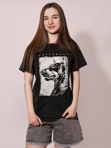 Футболка женская S Черный FASHION (712418-S) 712418-S фото