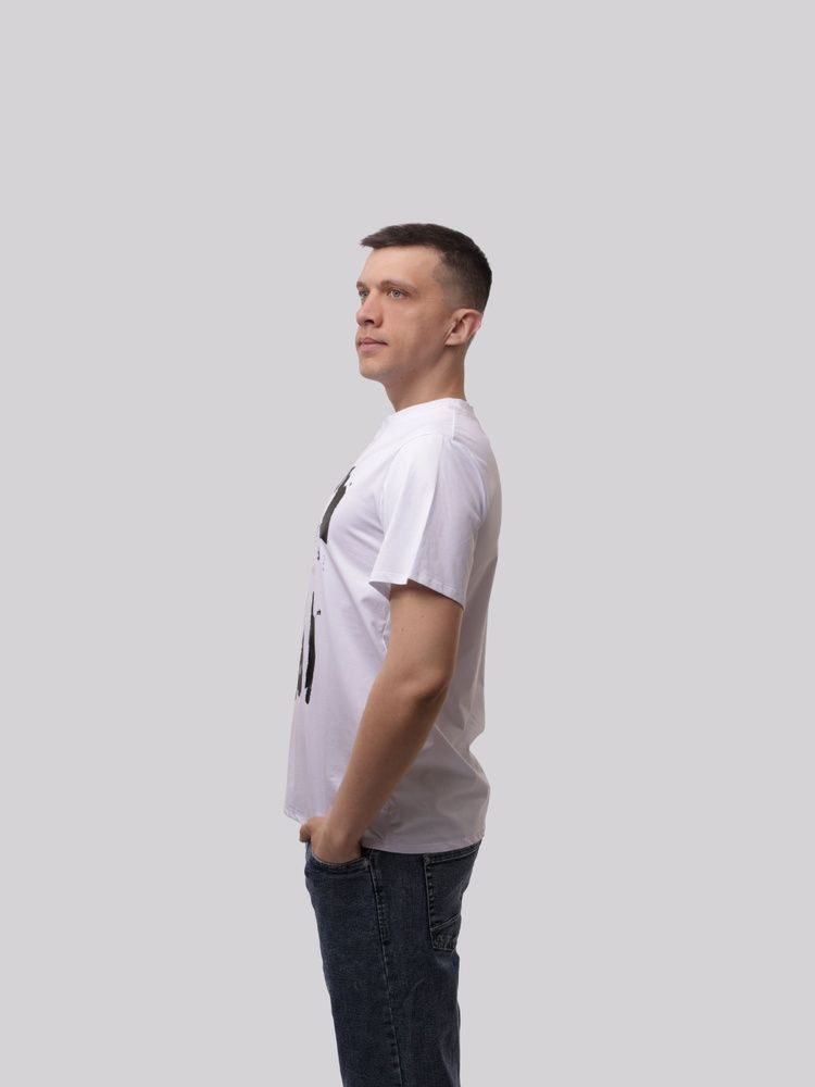 Футболка чоловіча S Бежевий M@C (709891-S) 709891-S фото