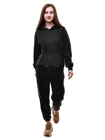 Костюм спортивний жіночий S Чорний M@C (689379-S) 689379-S фото