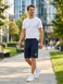 Шорти чоловічі M Темно-синій CLOTHES (726656-M) 726656-M фото 5