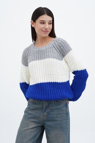 Джемпер жіночий OneSize Синій MONA MORE (654319-OneSize) 654319-OneSize фото