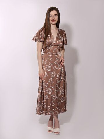 Платье женское 42 Коричневый STREET FASHION (722513-42) 722513-42 фото