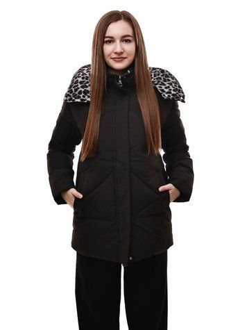 Куртка джинсовая женская S Черный (693252-S) 693252-S фото
