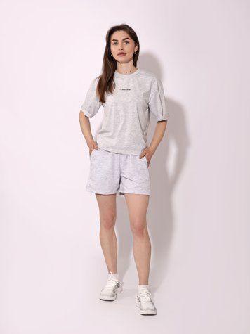 Футболка женская 42 Светло-серый LOOK SWEET (744108-42) 744108-42 фото