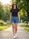 Футболка жіноча S Темно-сірий TVIY LOOK (713491-S) 713491-S фото 4