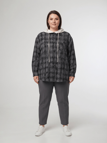 Сорочка жіноча XL Чорний M@C (730158-XL) 730158-XL фото