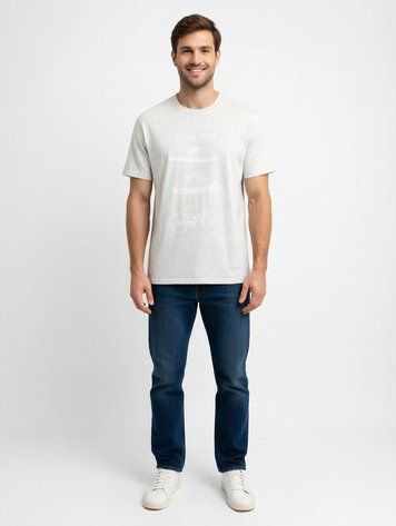 Футболка чоловіча S Світло-сірий FASHION (712413-S) 712413-S фото
