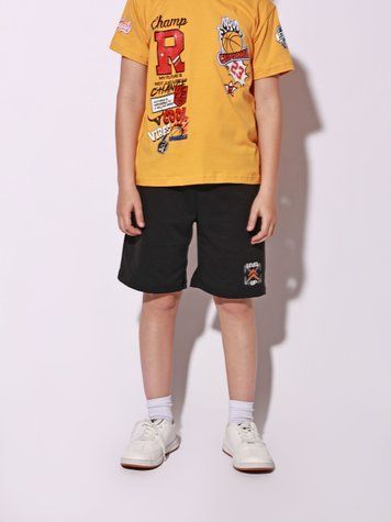 Шорти для хлопчика підлітка 128 Чорний CLOTHES (739647-128) 739647-128 фото