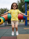 Футболка для дівчинки (жовтий) 716105-104 фото 4