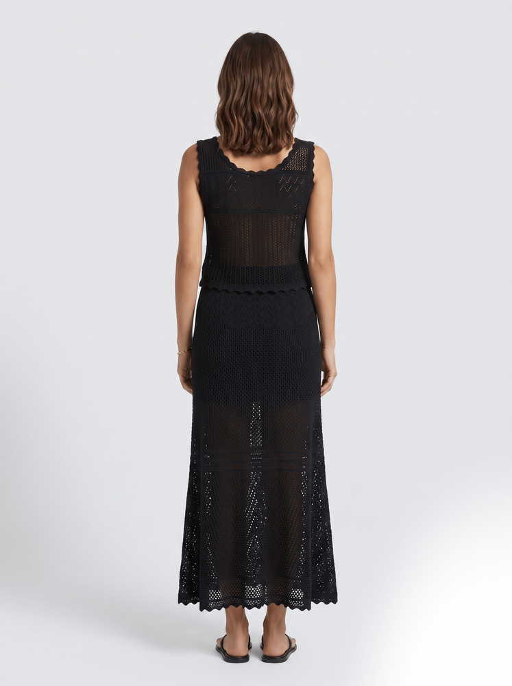 Костюм с юбкой женский OneSize Черный MMC (756593-OneSize) 756593-OneSize фото