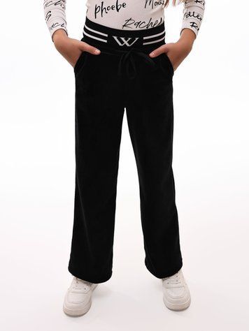 Штани для дівчинки 128 Чорний TOP STYLE (696781-128) 696781-128 фото