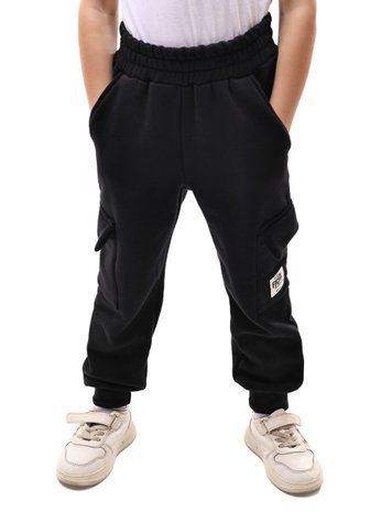 Брюки спортивные для мальчика 104 Черный VK-TEX (698829-104) 698829-104 фото