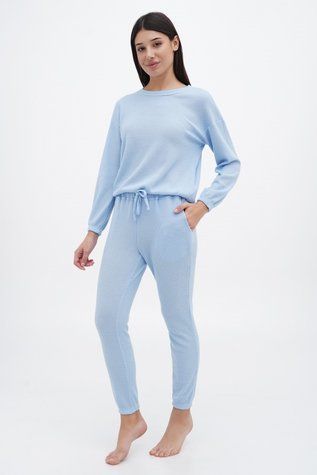 Піжама жіноча S Блакитний FOR WOMAN (643774-S) 643774-S фото
