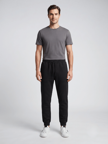 Брюки спортивные мужские S Черный TEE (752922-S) 752922-S фото
