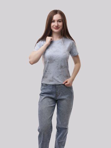 Футболка жіноча OneSize Блакитний YASYA (709629-OneSize) 709629-OneSize фото