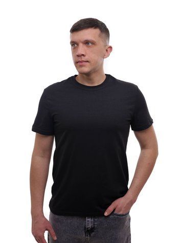 Футболка мужская 46 Черный (701556-46) 701556-46 фото