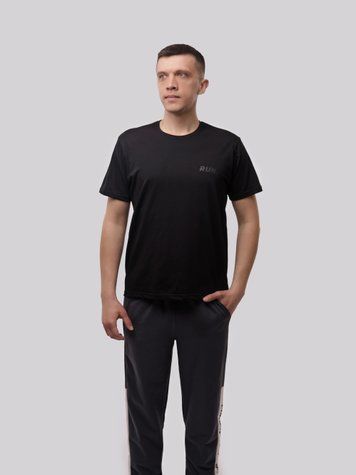 Футболка мужская 46 Черный (718914-46) 718914-46 фото