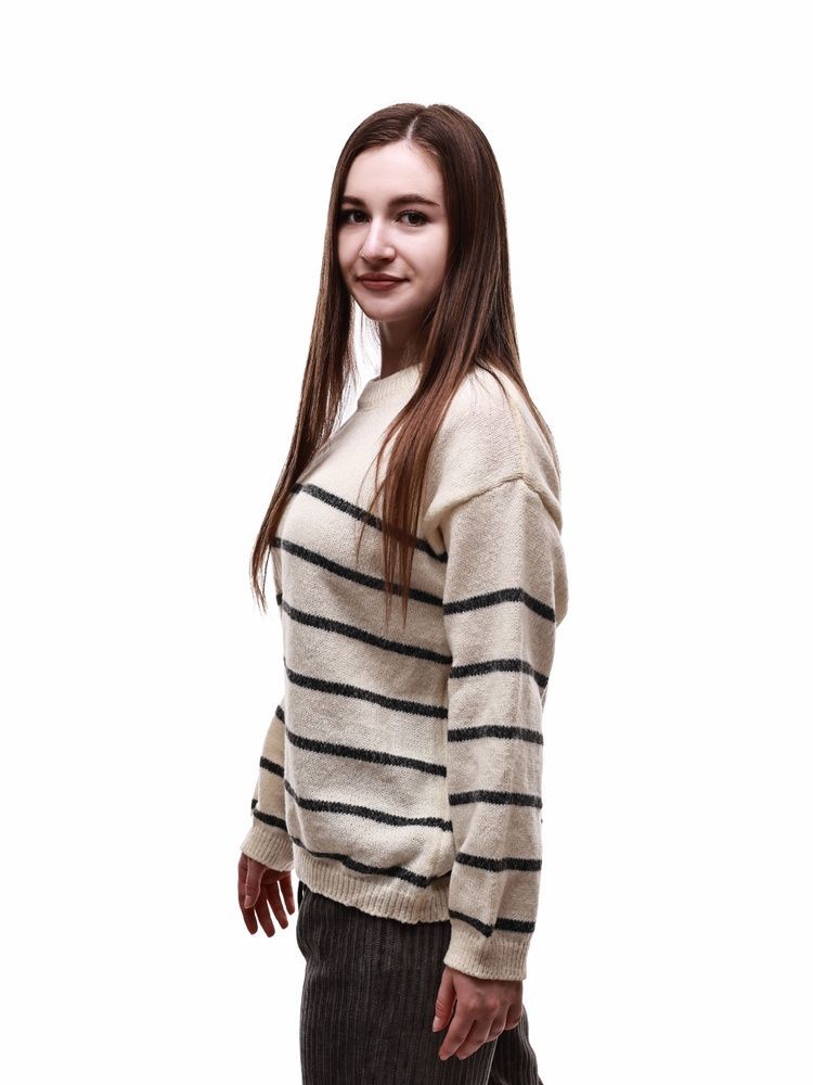 Светр жіночий OneSize Білий MELLI (690564-OneSize) 690564-OneSize фото