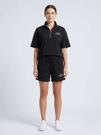 Костюм з шортами жіночий S Чорний MEAT AND MARCH (759120-S) 759120-S фото