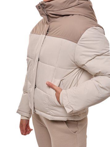 Куртка джинсова жіноча S Молочний M@C (684327-S) 684327-S фото
