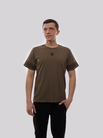Футболка чоловіча 46 Хакі ФІОНА (719822-46) 719822-46 фото