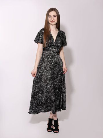 Платье женское 42 Черный STREET FASHION (722514-42) 722514-42 фото