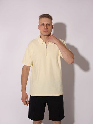 Поло мужское S Бежевый LUMO (714559-S) 714559-S фото