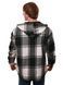 Рубашка мужская S Черно-белый FASHION (695634-S) 695634-S фото 3