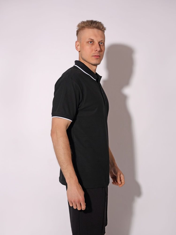 Поло чоловіче S Чорний LUMO (714088-S) 714088-S фото