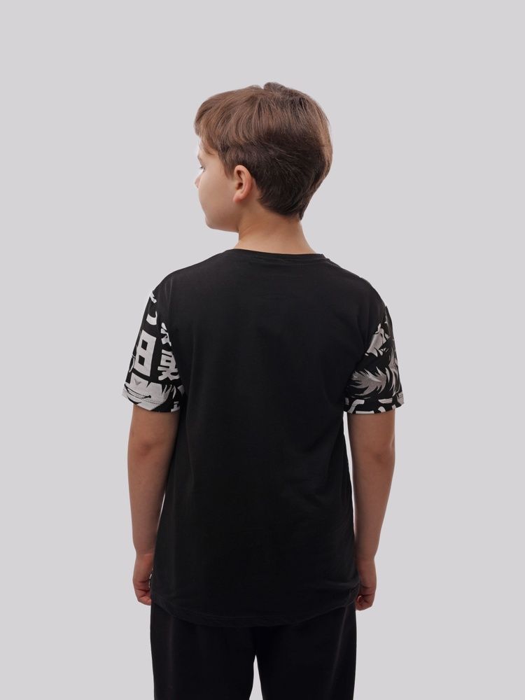 Футболка для хлопчика підлітка 140 Чорний OZ MODA KIDS (712886-140) 712886-140 фото